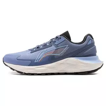 Li Ning Yufeng удобные амортизирующие прочные низкие кроссовки для бега мужские кроссовки серо-синие ARST055-4 39