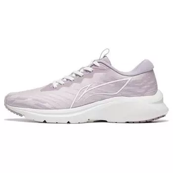 Li Ning Yun Que Повседневные Нескользящие Износостойкие Дышащие Низкие Кроссовки Женские кроссовки Розовый Фиолетовый ARST034-4 37