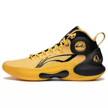 Li-Ning Yushuai 18 Ultra X Брюс Ли Мужские кроссовки Желтый Черный ABAU003-5 44