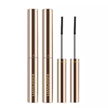 LIANGNISHI Fine Brush Long Fine Brush Quick 2 Color Mascara, & Curl, Водостойкая, Стойкая, Головка, Сухая, Не размазывается, Тушь-01+02