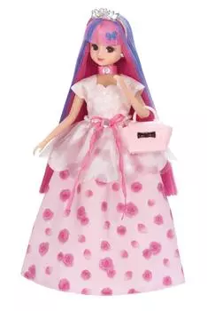 Licca-chan Dress Aqua Curl Dress Set Lady Rose