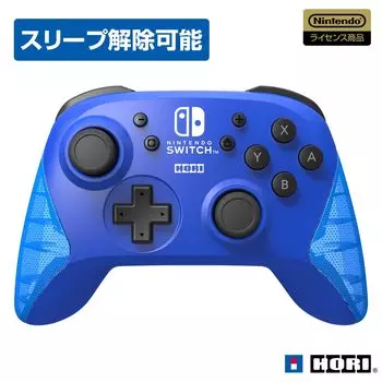 Лицензированный беспроводной Horipad для Nintendo Switch Blue Switch [продукт Nintendo] [совместимый с Nintendo]