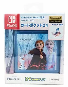 Лицензированный чехол для карточек Card Pocket 24 для Nintendo Switch Frozen 2 [продукт Nintendo]