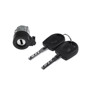 Личинка замка зажигания с 2 ключами 3B0905855C для Volkswagen Beetle Golf Jetta Passat R32 Rabbit