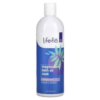 Life Flo Магниевое масло для ванн Соль для ванн Лаванда 473 мл, 1 шт.