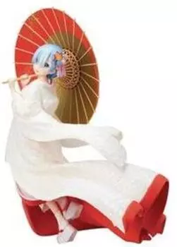 Life in a Different World from Zero Rem Shiromuku Completed Figure Re - - 1/7