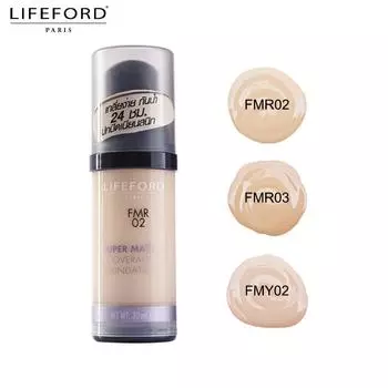 Lifeford Paris Тональный крем с суперматовым покрытием 30 мл. - Тайская косметика FMR02