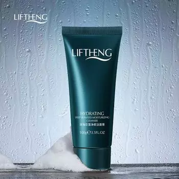 Liftheng Deep Sea Macroalgae Cleansing Facial Cleanser Освежающее увлажняющее очищающее средство для лица Омолаживающее осветляющее очищающее средство 100g