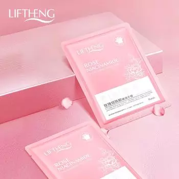 Liftheng Никотинамидная маска для рук с розой, нежная, гладкая и увлажняющая кожа, маска для рук с эссенцией козьего молока 1pc