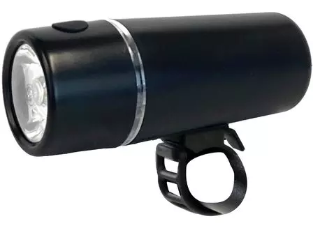 Light Bicycle Headlight Made in Japan High Brightness White LED Black