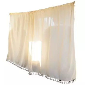 Light Blocking Car Divider Curtains Cotton Cloth Seat Divider Curtain Car Interior Accessories solid color