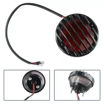 Light Brake Light License Plate Motorcycle Plastic