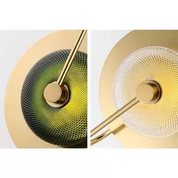 Light luxury background wall lamp for living room морская волна