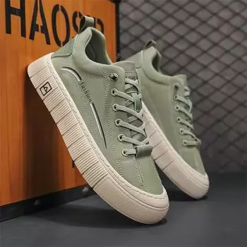 Lightweight Sneakers Man Shoes Spring Autumn 2025 New Casual Men Shoes Fashion Comfortable Non-slip Green Shoes Black Skateboard 39 бежевый