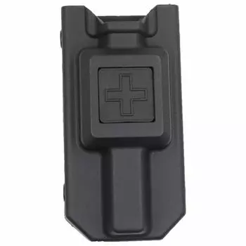 Lightweight Tourniquet Storage Box Durable Locking Clip Tourniquet Holder First Aid