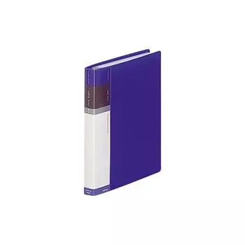 Lihitlab Clear Book Report Wide Replaceable A5 20 отверстий 30 карманов Синий N-4611-8 [Оптовая покупка комплект из 3 книг]