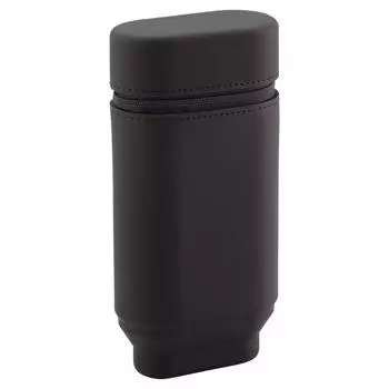 Lihitlove Stand Pencil Case Oval Type L Black A7695-24