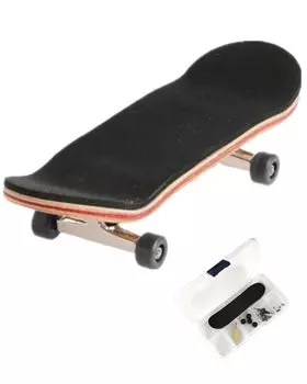 LIKENNY Finger Decompression Imagination Finger Skateboard Скейтборд, Фингерборд, Мини, Портативный, Игрушка, Развитие, Подарок, (Колесо черное)