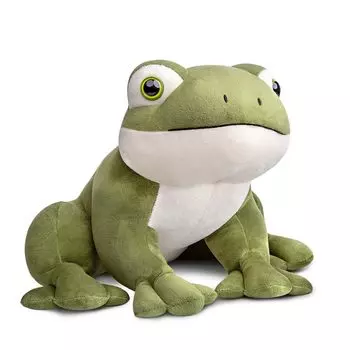 lilizzhoumax Realistic Frog Plush Toy Soft and Durable Stuffed Frog Toy for Frog Kids Garden Home 16cm - Green, Girls, Gift, Christmas, Anniversary, зелёный