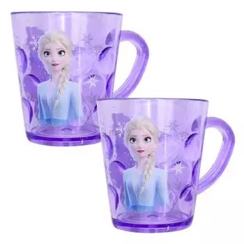 Lilpang Frozen 2 Чашка Elsa Dot, разные цвета, 2 предмета, Популярные корейские товары для родителей
