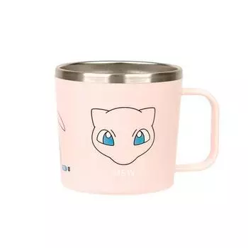 Lilpang Pokemon Чашка для посудомоечной машины из нержавеющей стали L, 1 шт, Му, Популярные корейские товары для родителей