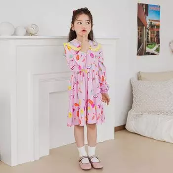 Lilyfully Ice Cream One Piece Фиолетовый Purple/110