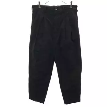 LIMI feu made in Japan Saruel Tapered pants S black Youji Yamamoto Women Used