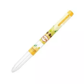 Limited Edition Zebra Meiji Collaboration Design Sarasa Select Customized Pen with Kinoko no Yama & 3-Color Holder, (Mushroom Mountain) S3A20-MI-KN