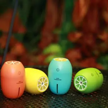 Лимонный увлажнитель воздуха, мини-немой офисный настольный USB-распылитель, ультразвуковой увлажнитель воздуха, хороший зелёный