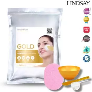 Lindsay modeling pack gold 1kg pack tool sponge all-in-one 4-piece set, 1 set, 1 piece