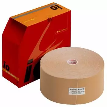 LINDSPORTS Commercial Iotape 75 мм x 1 шт. Кинезиологическая тейп-лента 31,5 м (Загар)