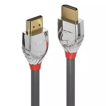 LINDY 37870 Кабель HDMI 50 см Черный/Серый