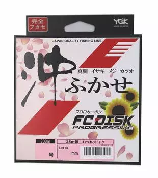 Line FC Disc Progressive Oki Fukase 300m 4 X-Braid No.