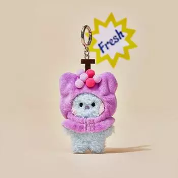LINE FRIENDS Брелок для ключей BT21 KOYA Mini Mini Grape Fruit Doll