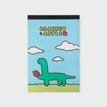 LINE FRIENDS Блокнот Joguman Brachio Blue Wired