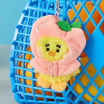 LINE FRIENDS Брелок для ключей Mini Mini Salini Peach Fruit Doll