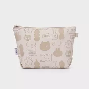 Line Friends Project 1907 Круглый бой Брауна и зеленой устрицы