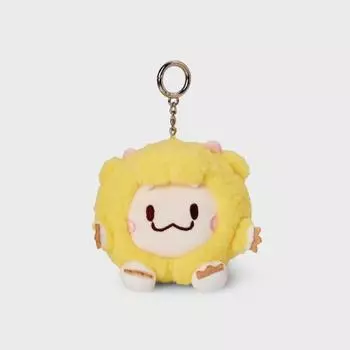Line Friends Ruru Новый брелок для ключей в виде куклы-дракона с ушками