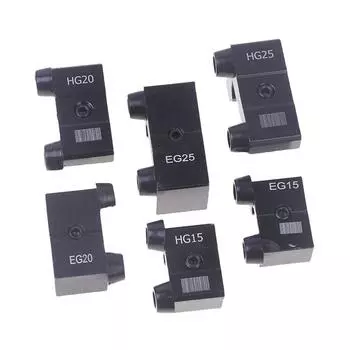 Linear Guide Rail Limit Block Hgh Egh15/20/25 Stroke Fixed Block Limiter Buffer Side Lock Anti-Collision Cnc 3D Printer A7