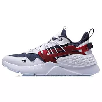 LiNing EXD Lite Trendy Casual Sports Shoes Unisex Sneakers White Blue Red AGLR005-2 41