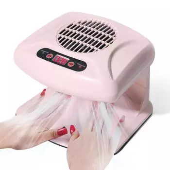 LINMANDA Air Nail Art Dryer с автоматическим датчиком 300 Вт таймер теплый/холодный ветер воздушный вентилятор для ногтей фен для рук и ног EU белый