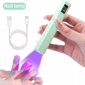 LINMANDA Light And Premium Nail Machine 3 UV LEDS 3W Gel Polish Nail Dryer Lamp Маникюрный инструмент Перезаряжаемое салонное оборудование USB
