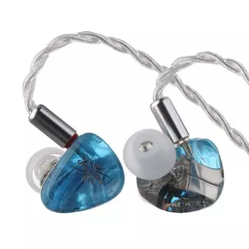 LINSOUL Kiwi Ears Orchestra Lite 8BA Гибридные наушники HiFi Эргономичный дизайн 2-контактный разъем Наушники со стереоразъемом 4-жильный медный кабель 7N Recable Design