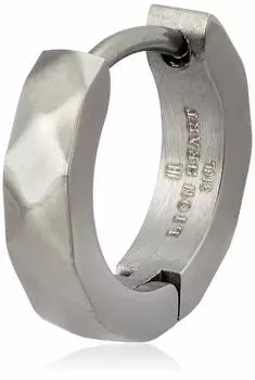 LION HEART Monotone Hoop Earrings 03EA0015BK [Lion Heart] LH-1