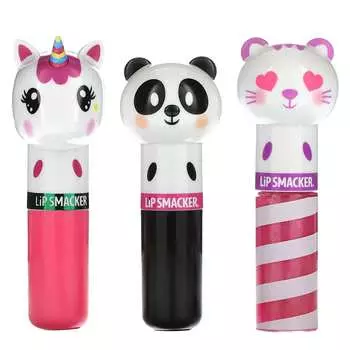 Lip Smacker, бальзам и блеск Lippy Pals, три упаковки, 3 шт. в упаковке