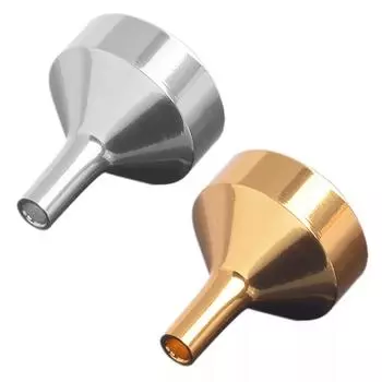 Liquid Metal Filling Bottles Accessories Funnel Set Perfume Funnels Liquid Refill Tools gold-10 pcs