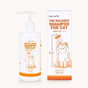 Lispet Lab The Balance Shampoo for Cats, корейский шампунь для домашних животных