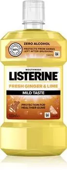 Listerine Fresh Ginger & Lime refreshing mouthwash TU прозрачный