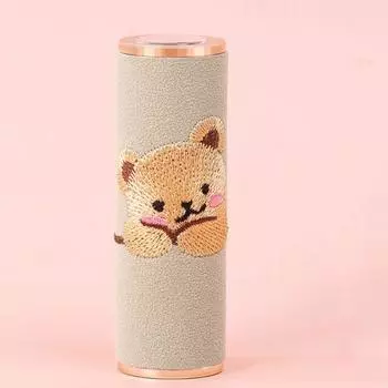 Little Bear Lipstick Container Refillable Bottles Portable Bounces Lipstick Tube Replacement Holder 3.5ML Makeup Tools Daily