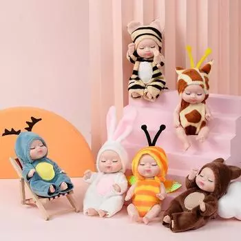 Little Fart Baby Simulation Rebirth Baby Bionic Comfort Кукла, аксессуары для кукол Игрушки для девочек BJD Игрушки для мамы и ребенка Подарите детям игрушки Подарки